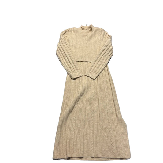 Dress Casual Maxi By Current Air In Tan, Size: S