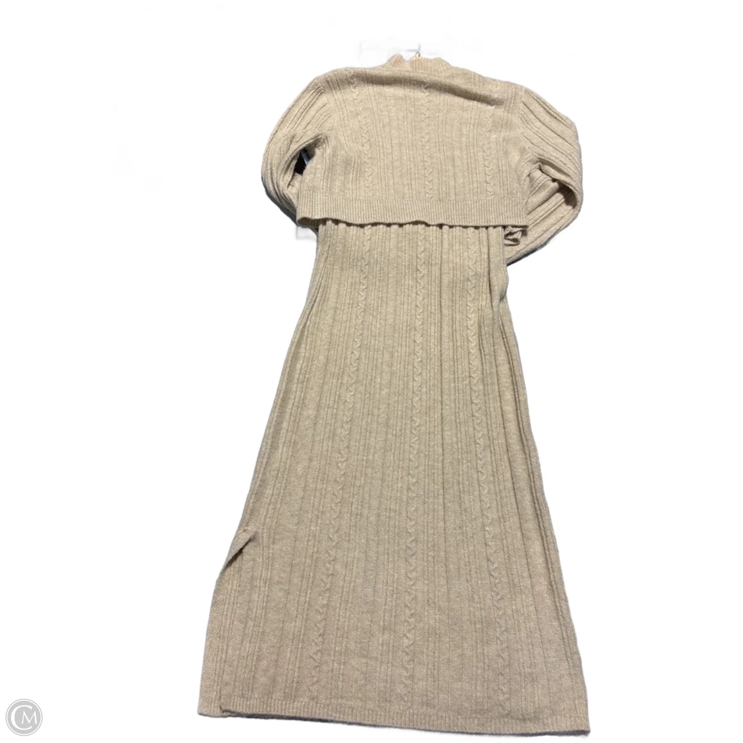 Dress Casual Maxi By Current Air In Tan, Size: S