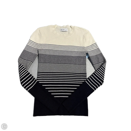 Top 3/4 Sleeve By Cmc In Striped Pattern, Size: S