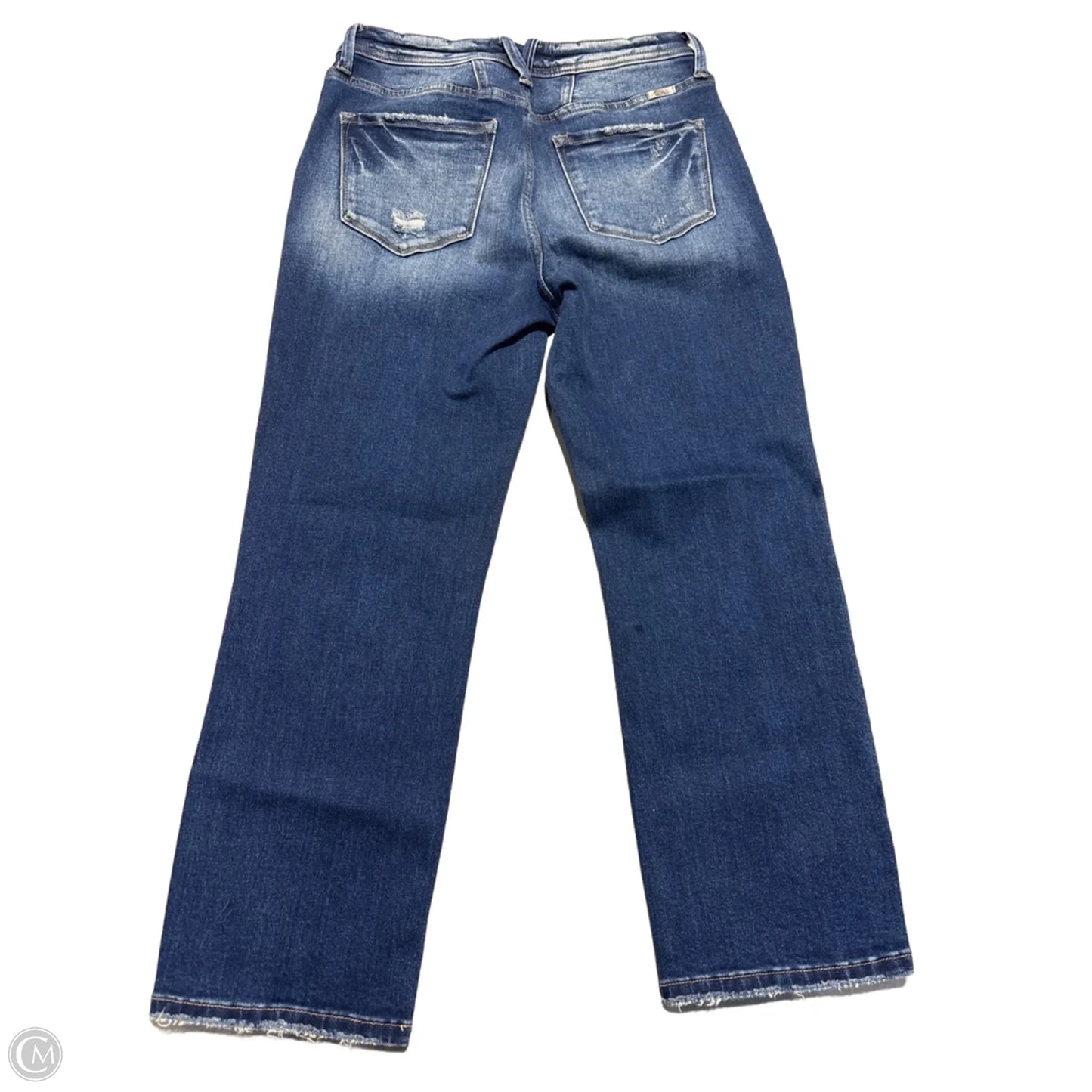 Jeans Straight By Kancan In Blue Denim, Size: 4