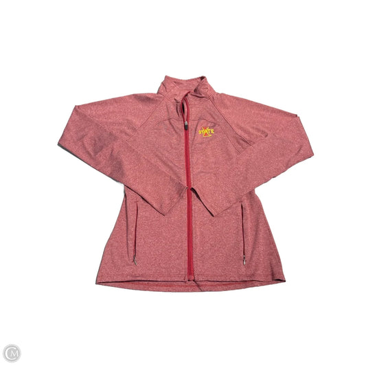 Athletic Jacket By Cmc In Red, Size: S