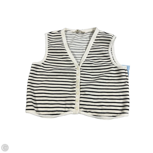 Tank Top By Atelier In Striped Pattern, Size: L