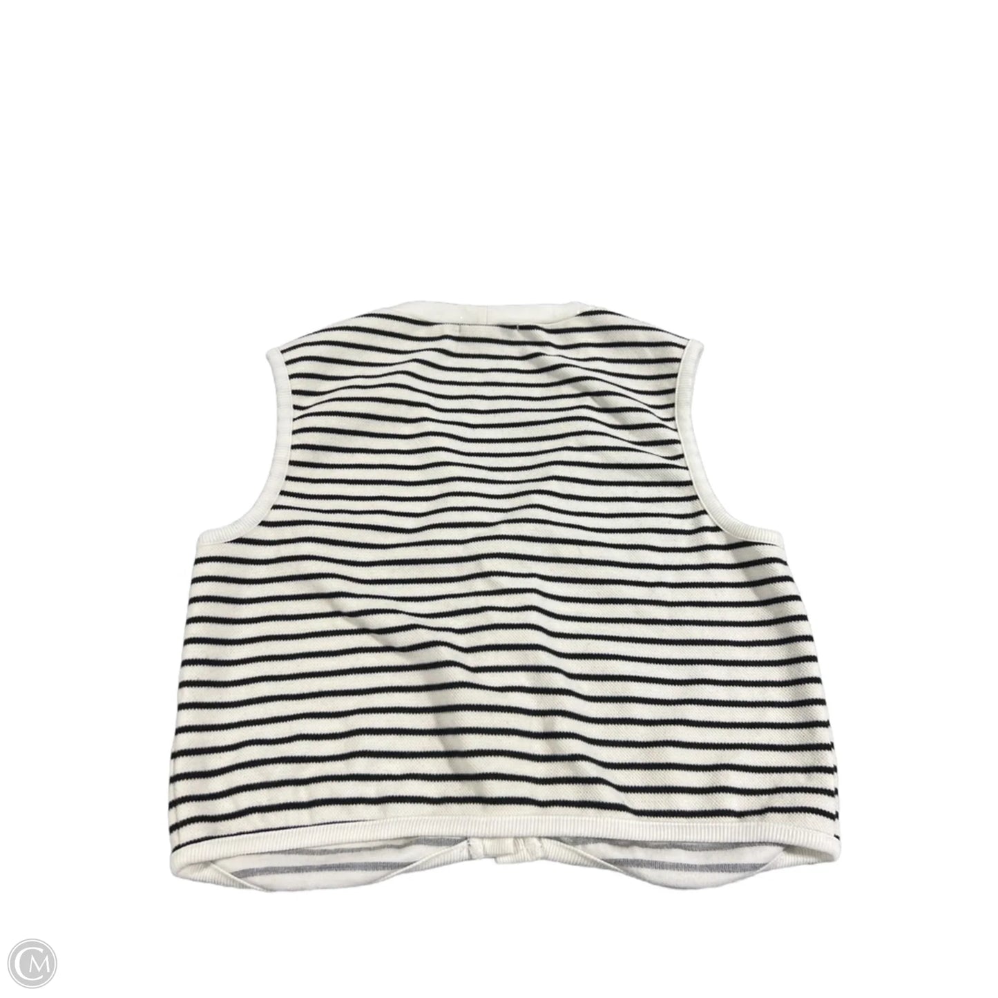 Tank Top By Atelier In Striped Pattern, Size: L