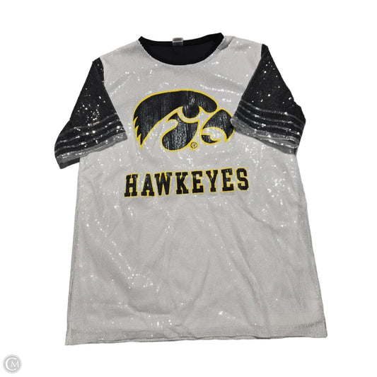 Top Short Sleeve By Cmc In White, Size: Xl