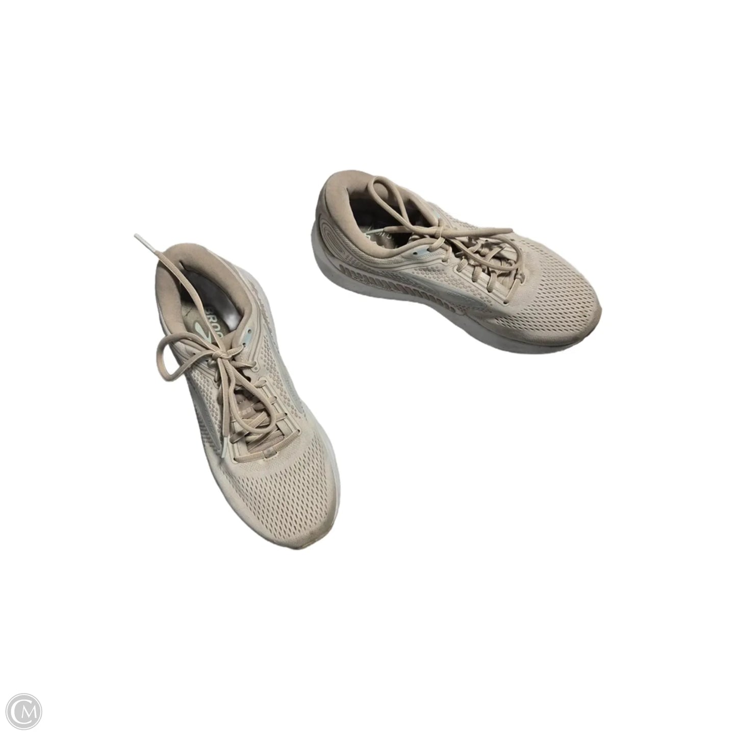 Shoes Athletic By Brooks In Tan, Size: 10