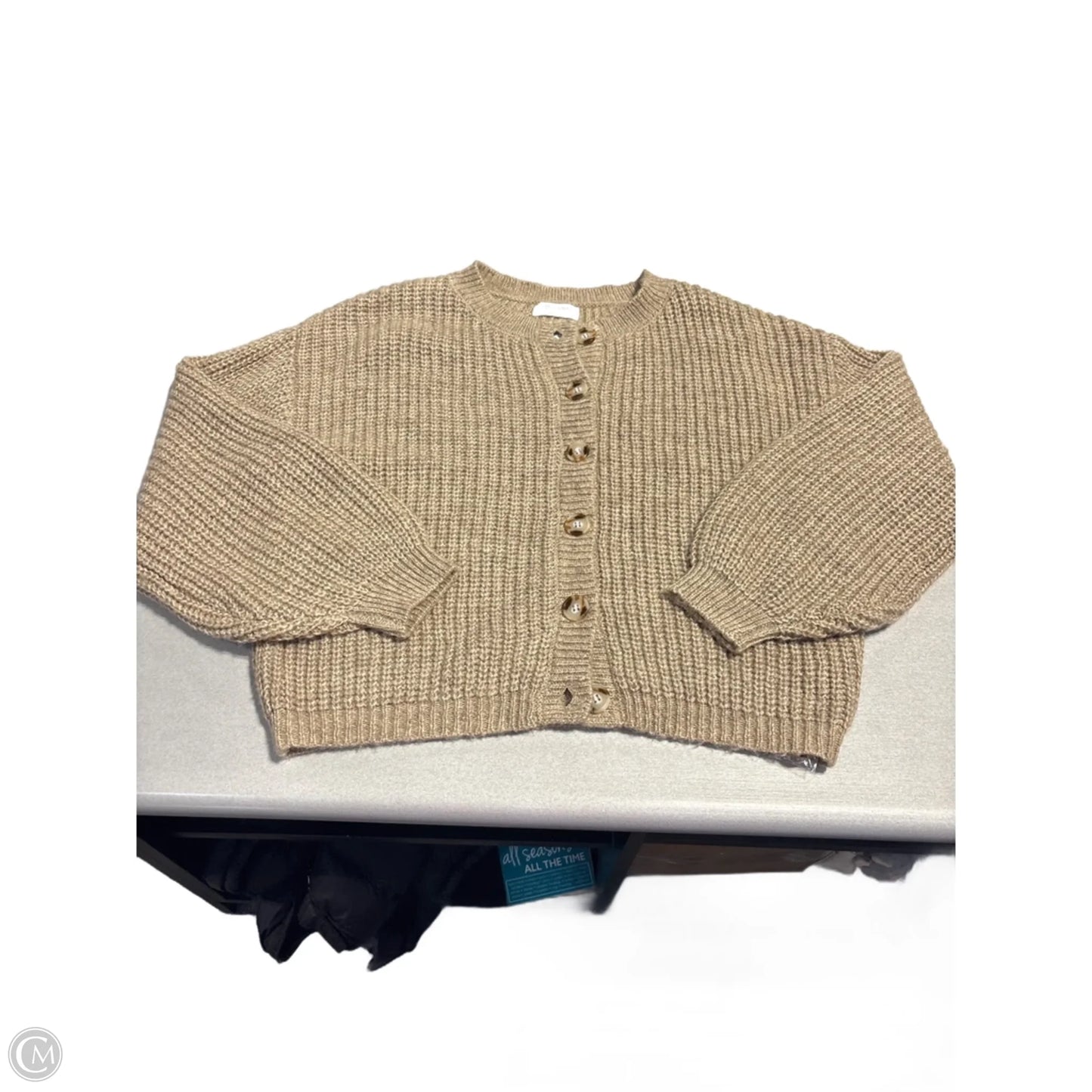 Sweater By Zenana In Brown, Size: L