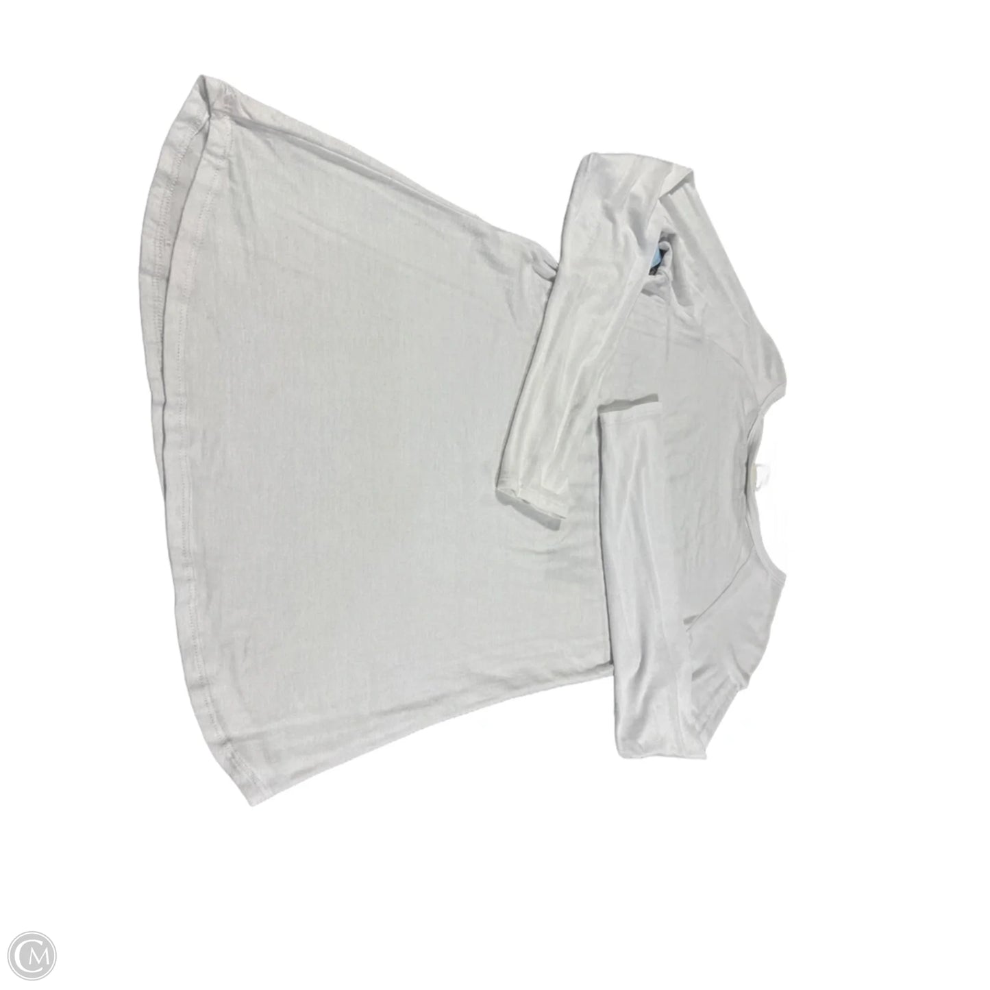 Top Long Sleeve By Color Bear In White, Size: M