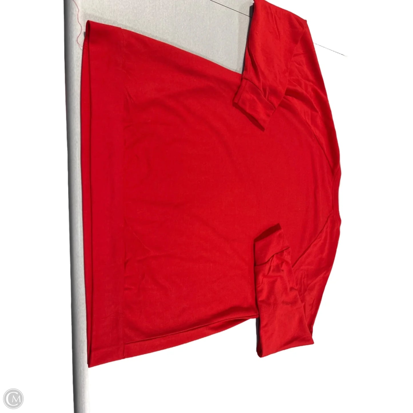 Top Long Sleeve By Cmc In Red, Size: Xl