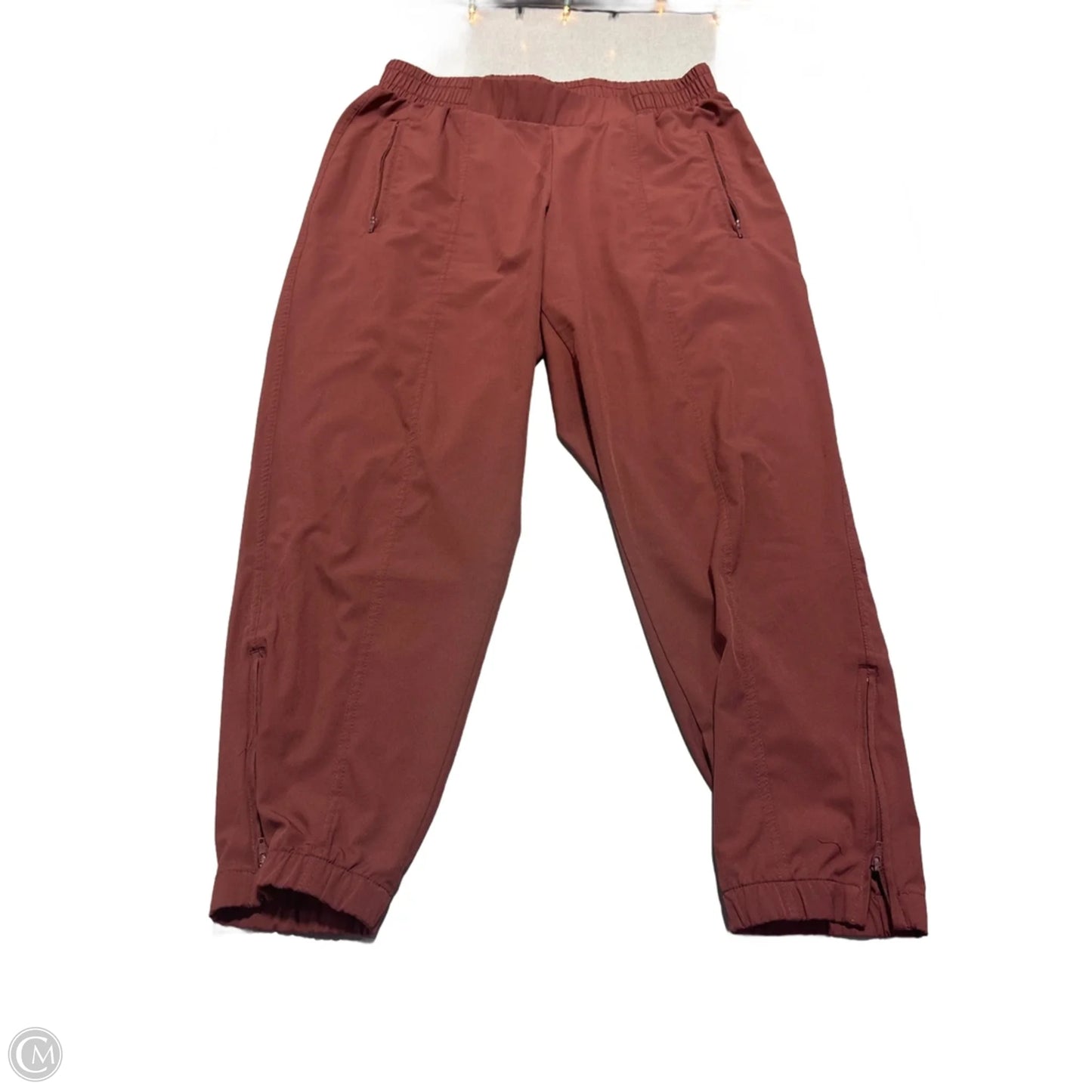 Athletic Pants By Old Navy In Maroon, Size: L