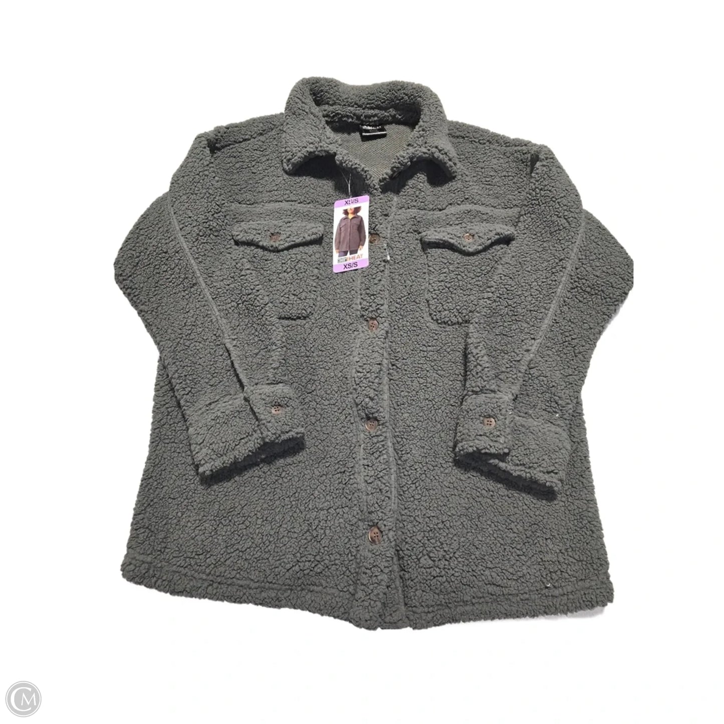 Top Long Sleeve By 32 Degrees In Green, Size: Xs