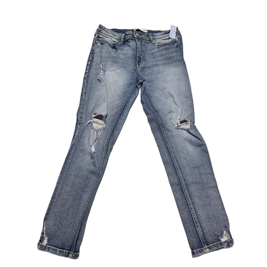 Jeans Straight By Kancan In Blue Denim, Size: 8
