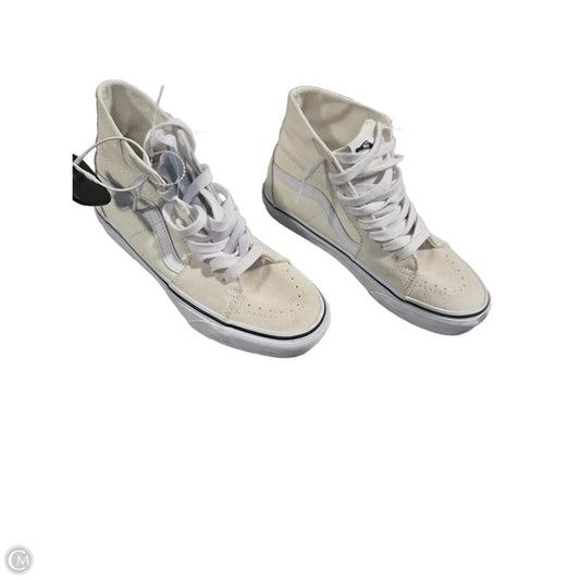 Shoes Sneakers By Vans In White, Size: 7.5