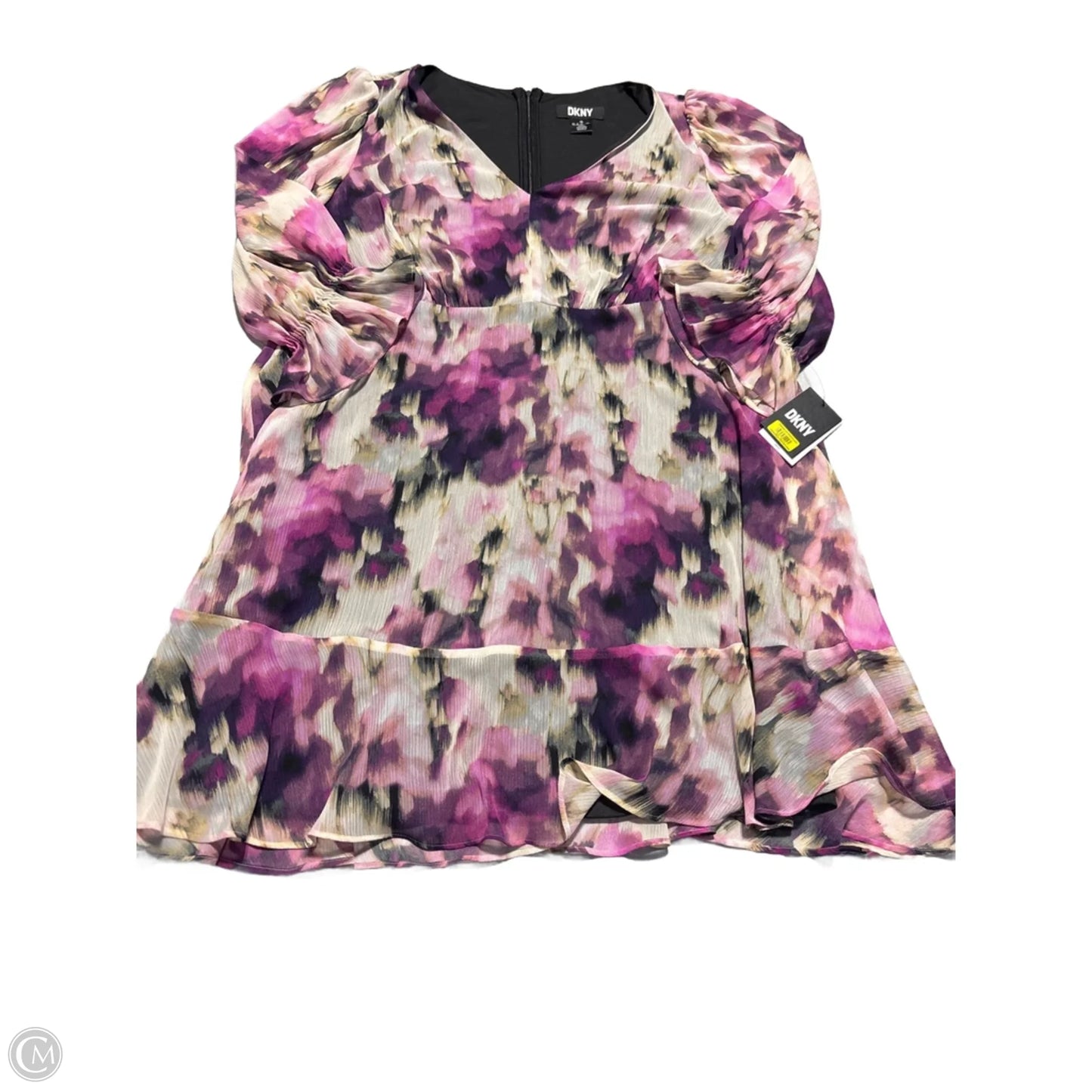 Dress Casual Short By Dkny In Pink, Size: Xxl