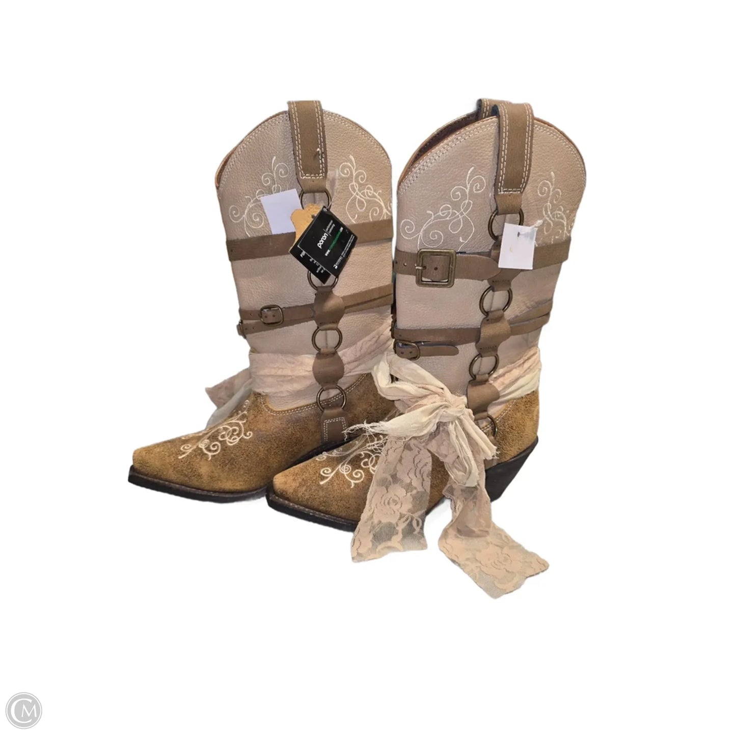 Boots Western By Cmb In Brown, Size: 6