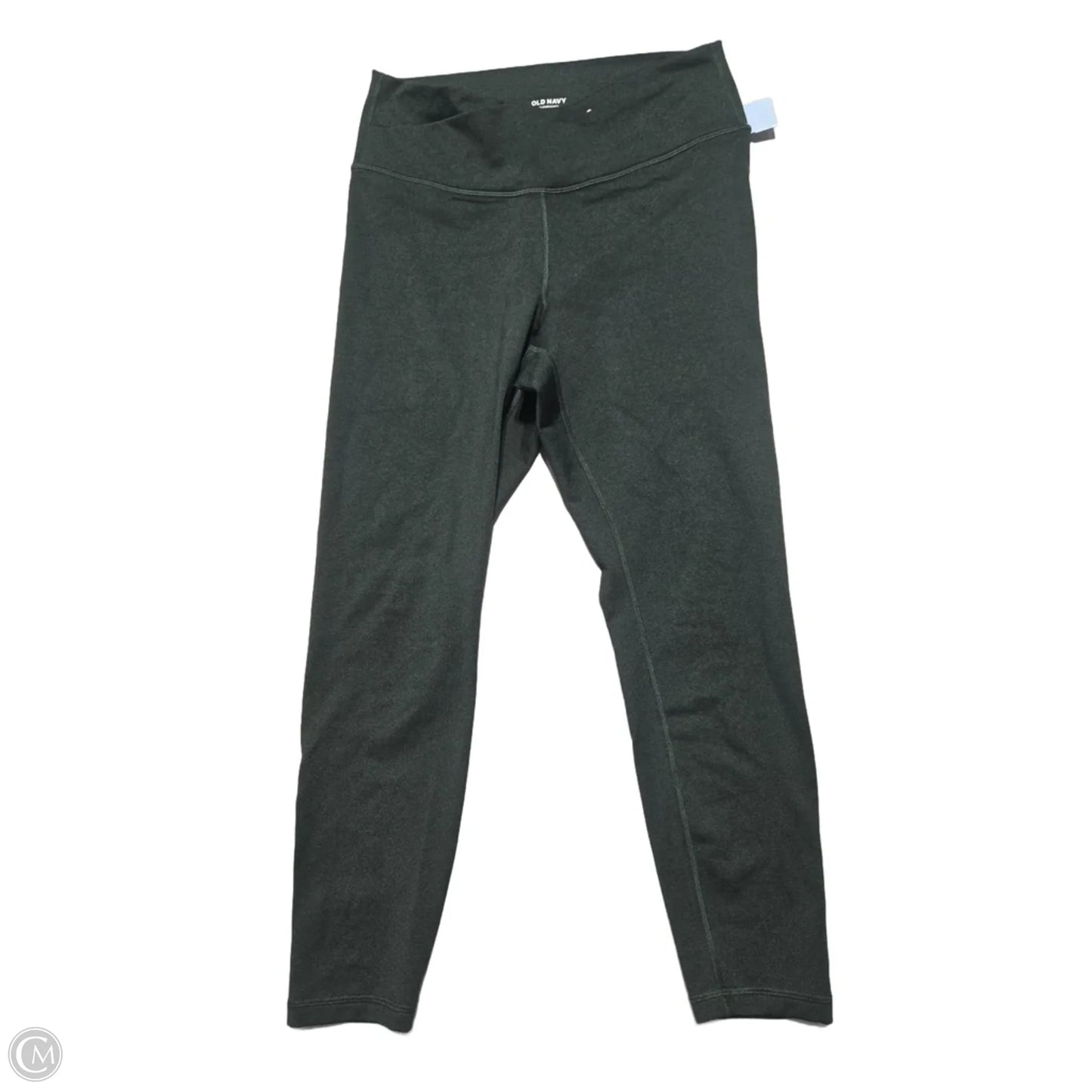 Athletic Leggings By Old Navy In Green, Size: L