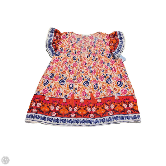 Top Sleeveless By Rose And Olive In Multi-colored, Size: L