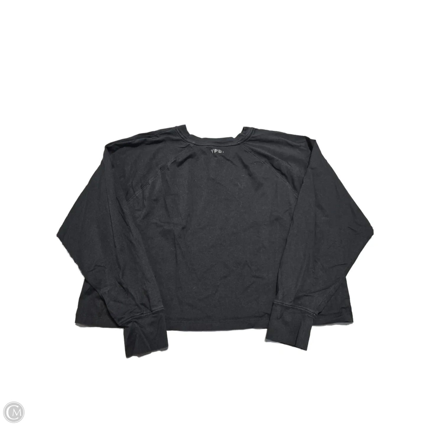 Top Long Sleeve Basic By Cmb In Black, Size: M
