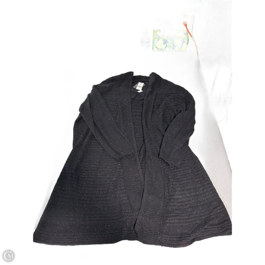 Cardigan By Lane Bryant In Black, Size: 1x