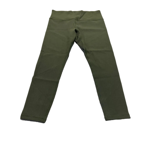 Athletic Leggings By Athleta In Green, Size: Xl