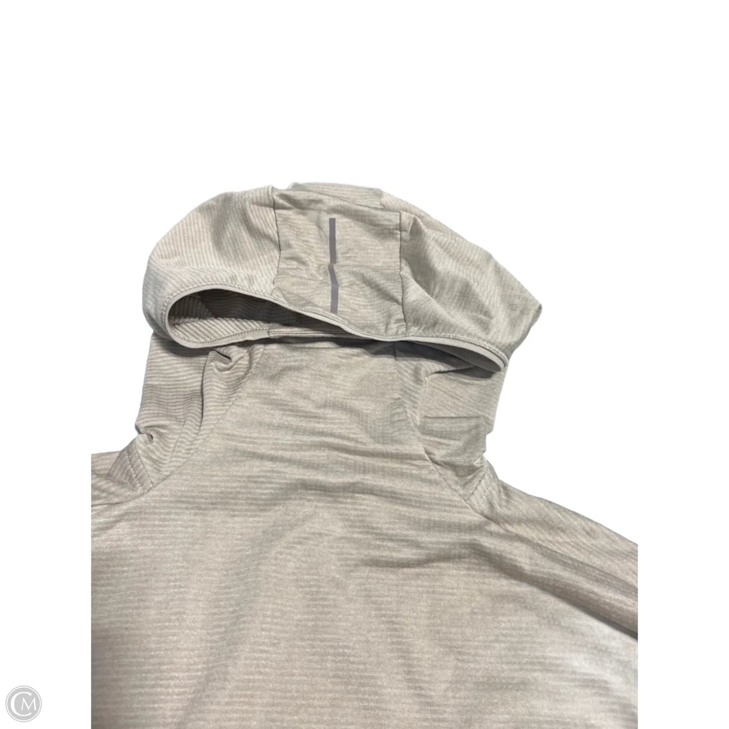 Athletic Top Long Sleeve Hoodie By Rei In Tan, Size: 2x