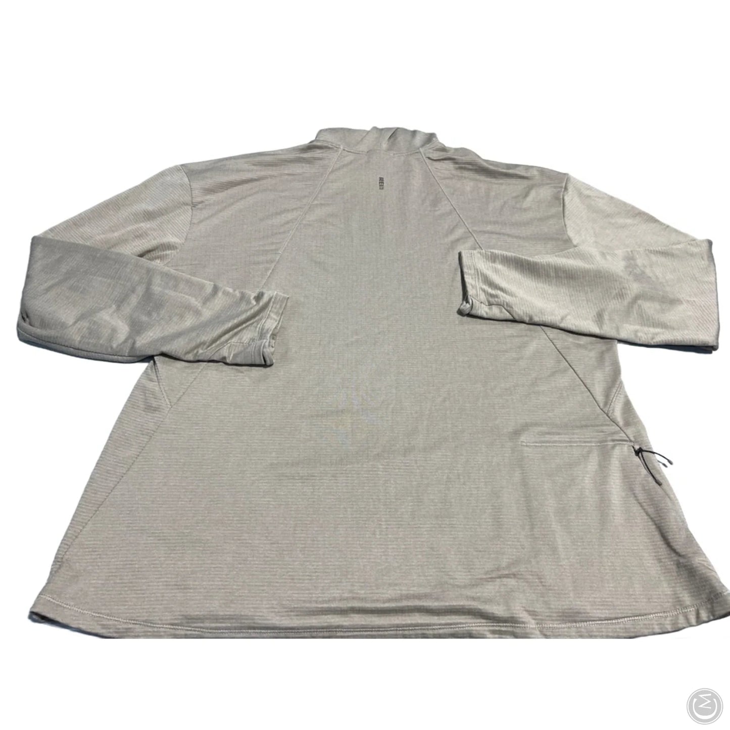 Athletic Top Long Sleeve Hoodie By Rei In Tan, Size: 2x