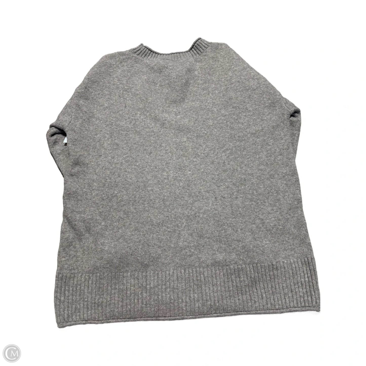 Sweater By Terra & Sky In Grey, Size: 1x