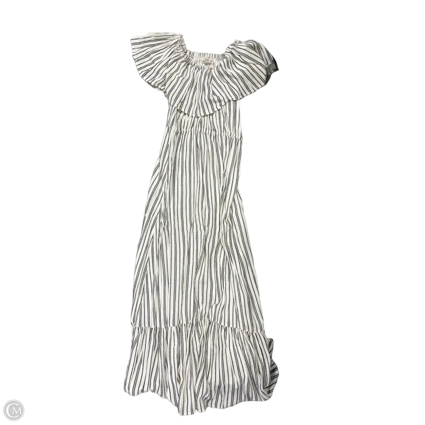 Dress Casual Maxi By Billabong In Striped Pattern, Size: M