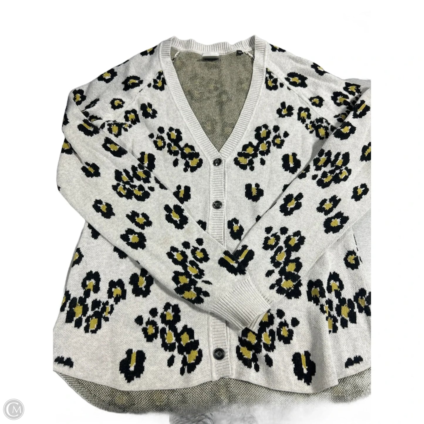 Cardigan By Cabi In Animal Print, Size: S