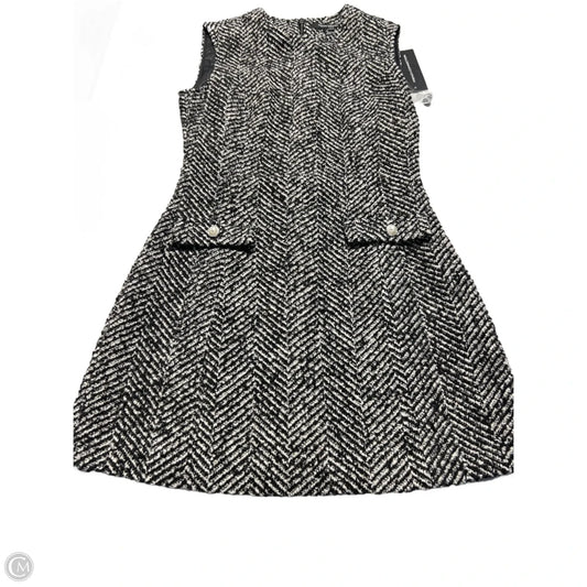 Dress Casual Short By French Connection In Black & White, Size: Xs