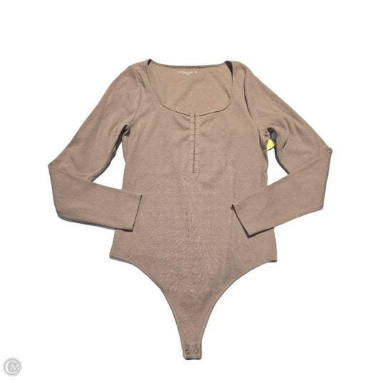 Bodysuit By Abercrombie And Fitch In Brown, Size: Xl