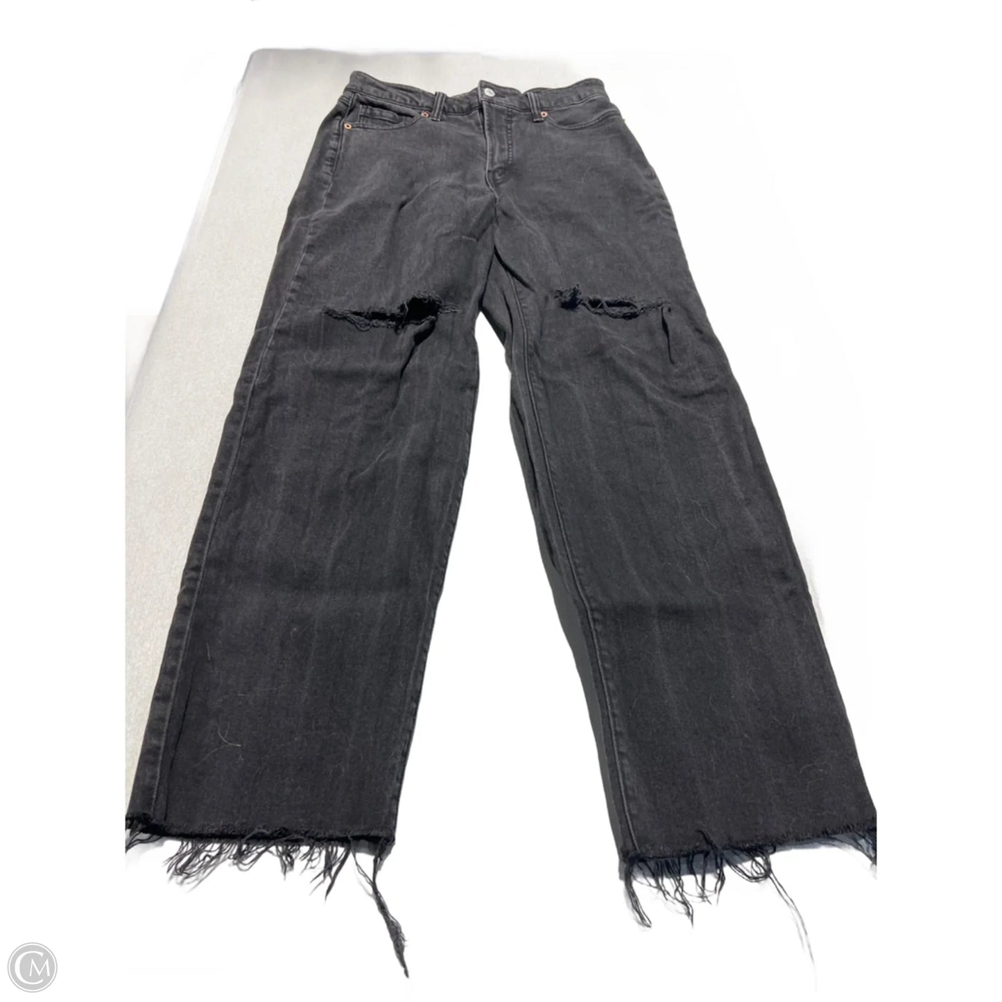 Jeans Straight By Old Navy In Black, Size: 8