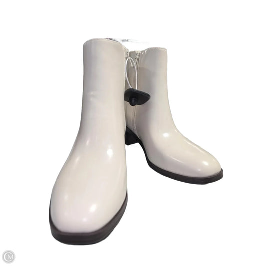 Boots Ankle Flats By Sonoma In White, Size: 8