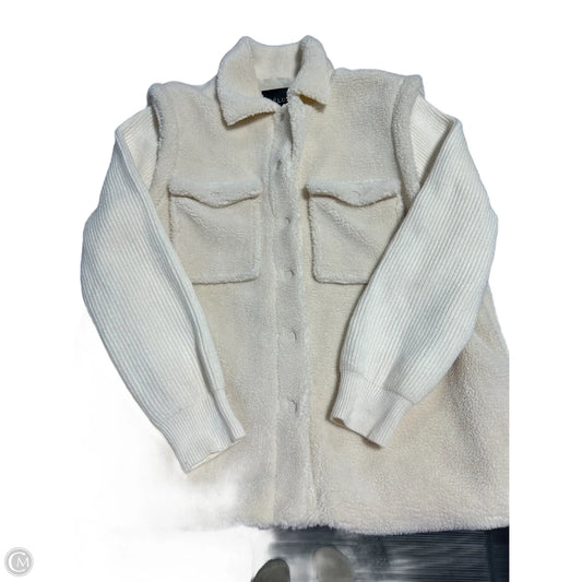 Jacket Fleece By Cmb In Cream, Size: L
