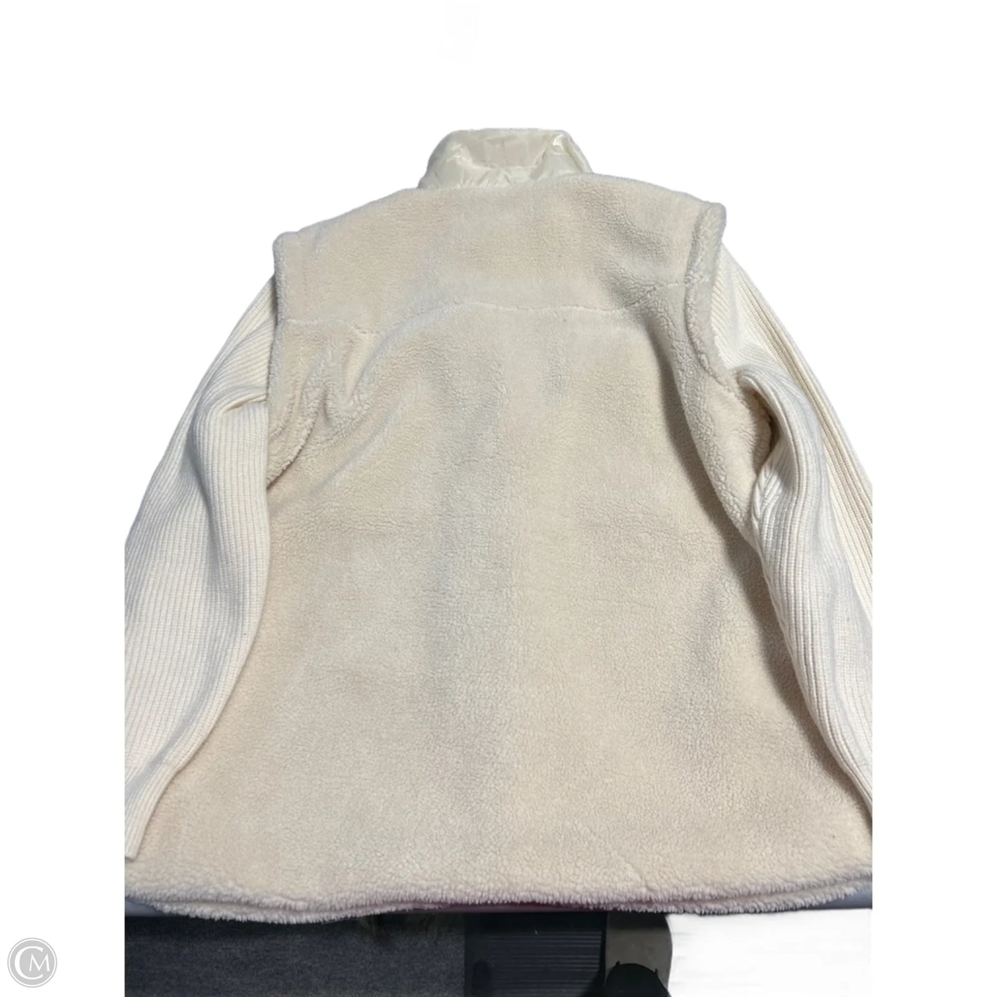 Jacket Fleece By Cmb In Cream, Size: L