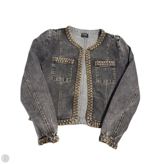 Jacket Denim By Fate In Black, Size: S