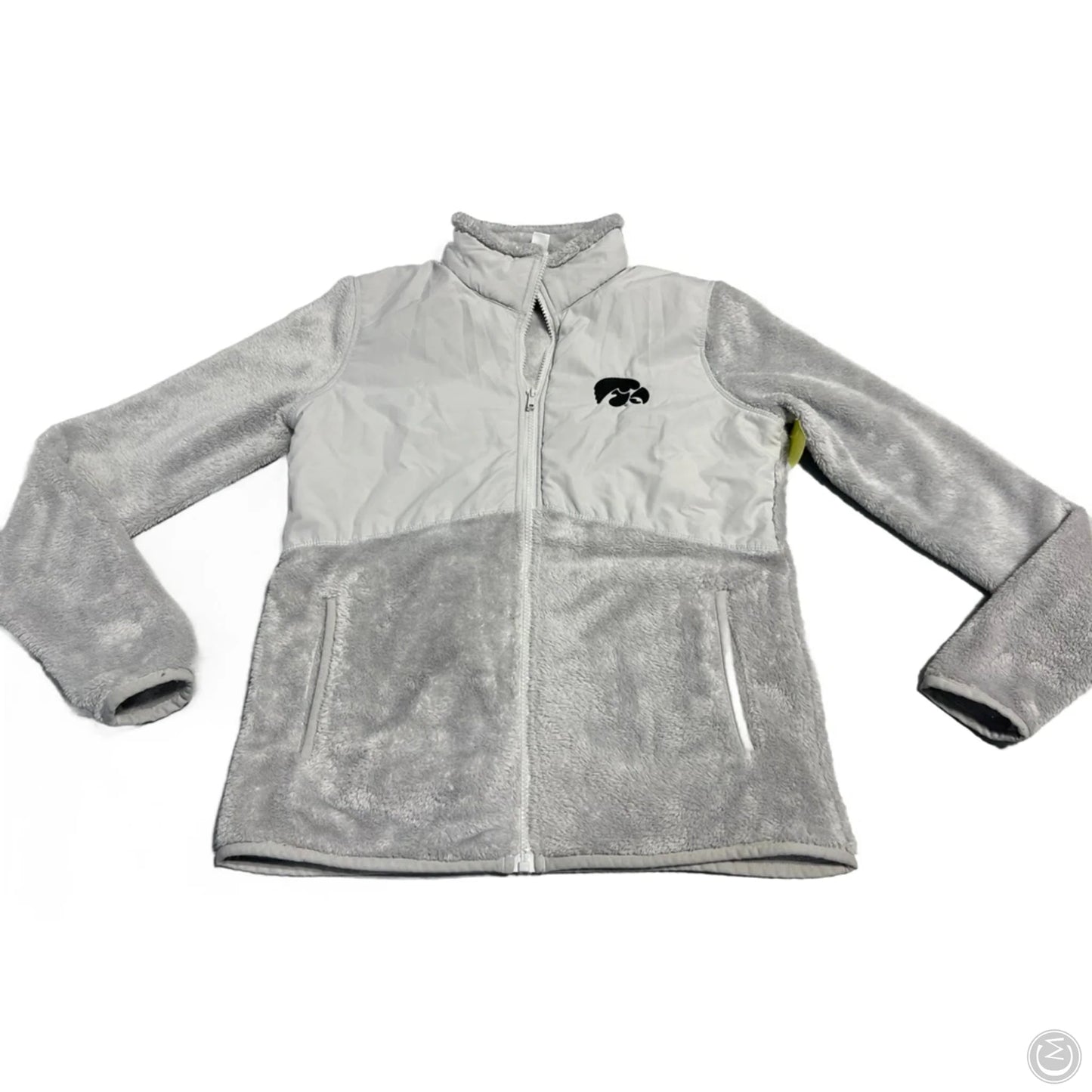 Jacket Fleece By Cme In Grey, Size: S