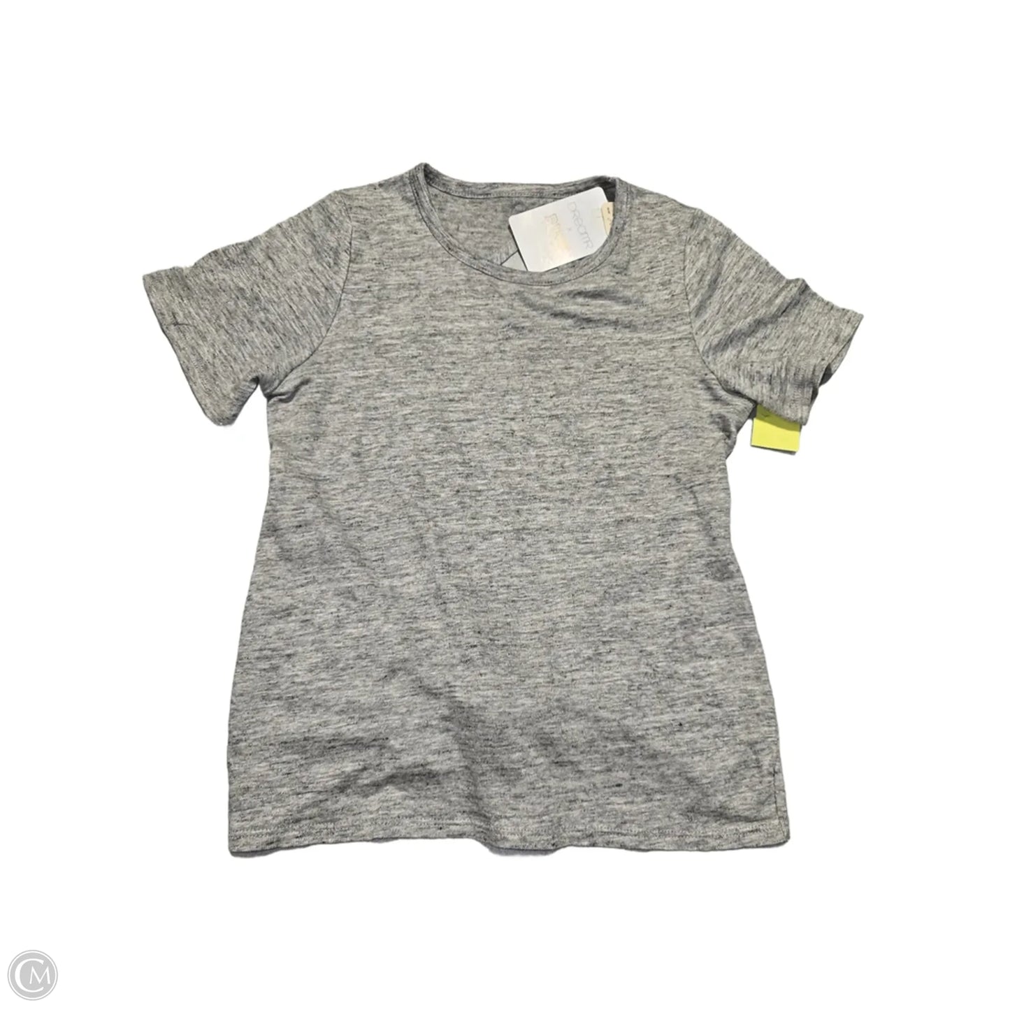 Top Short Sleeve Basic By Pink In Grey, Size: Xs