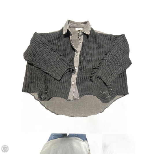 Jacket Denim By Cmc In Black, Size: S