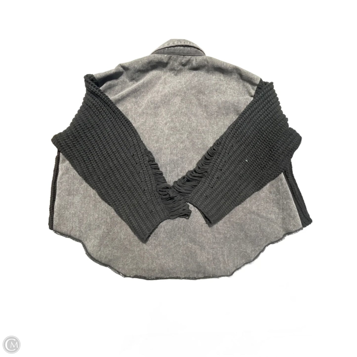 Jacket Denim By Cmc In Black, Size: S