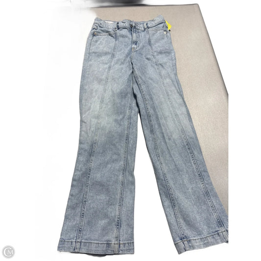 Jeans Straight By Gap In Blue Denim, Size: 6