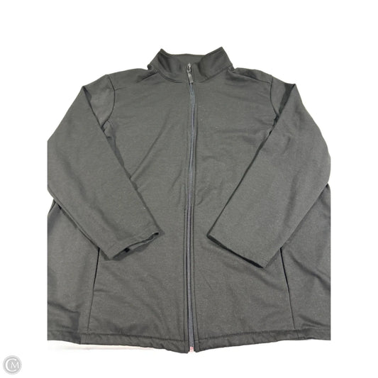 Jacket Fleece By Croft And Barrow In Black, Size: 2x