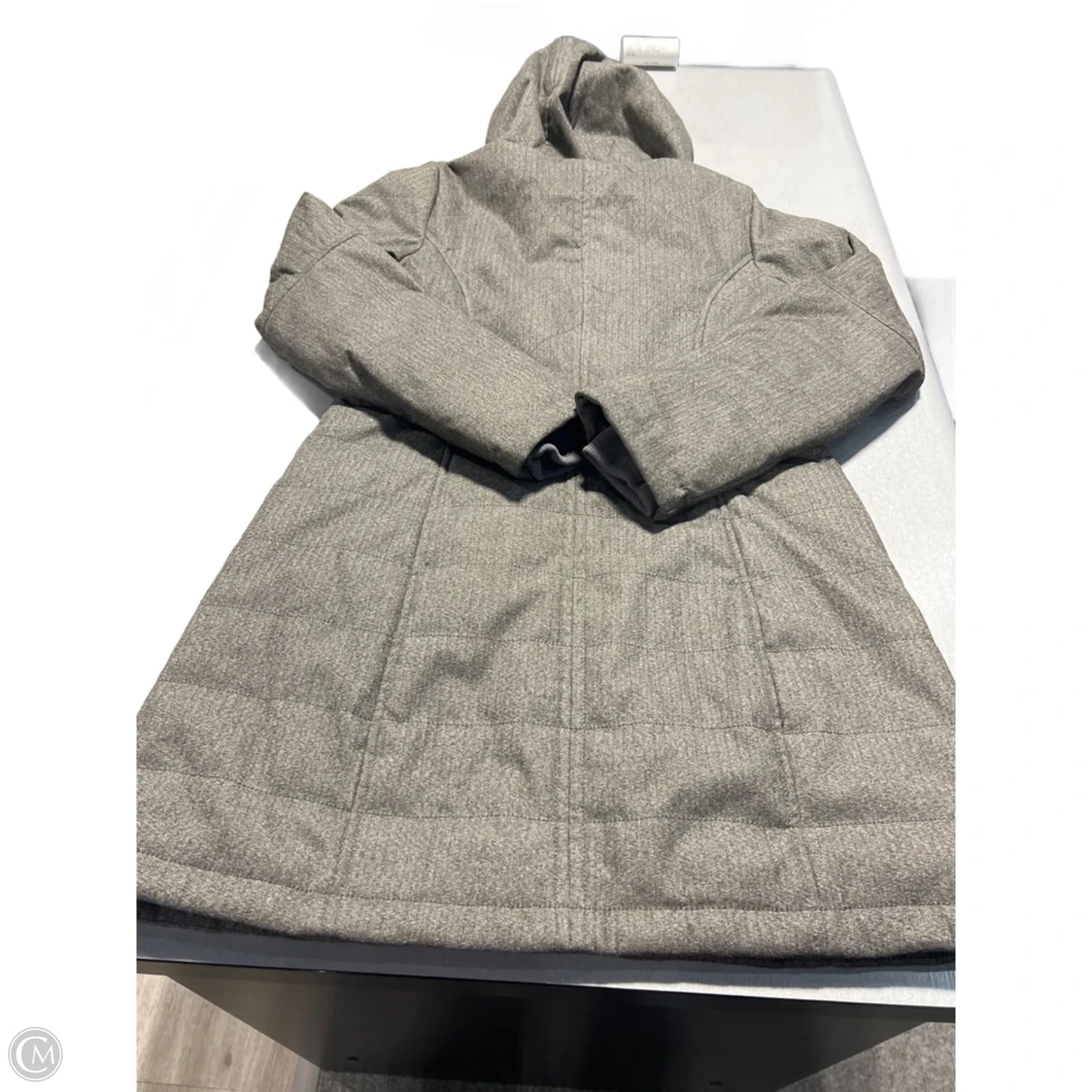 Coat Puffer & Quilted By Prana In Grey, Size: S