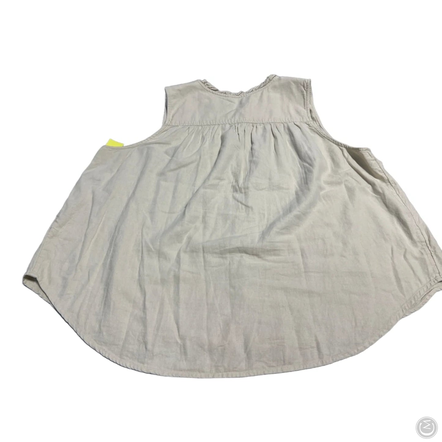 Tank Top By Sonoma In Cream, Size: 2x