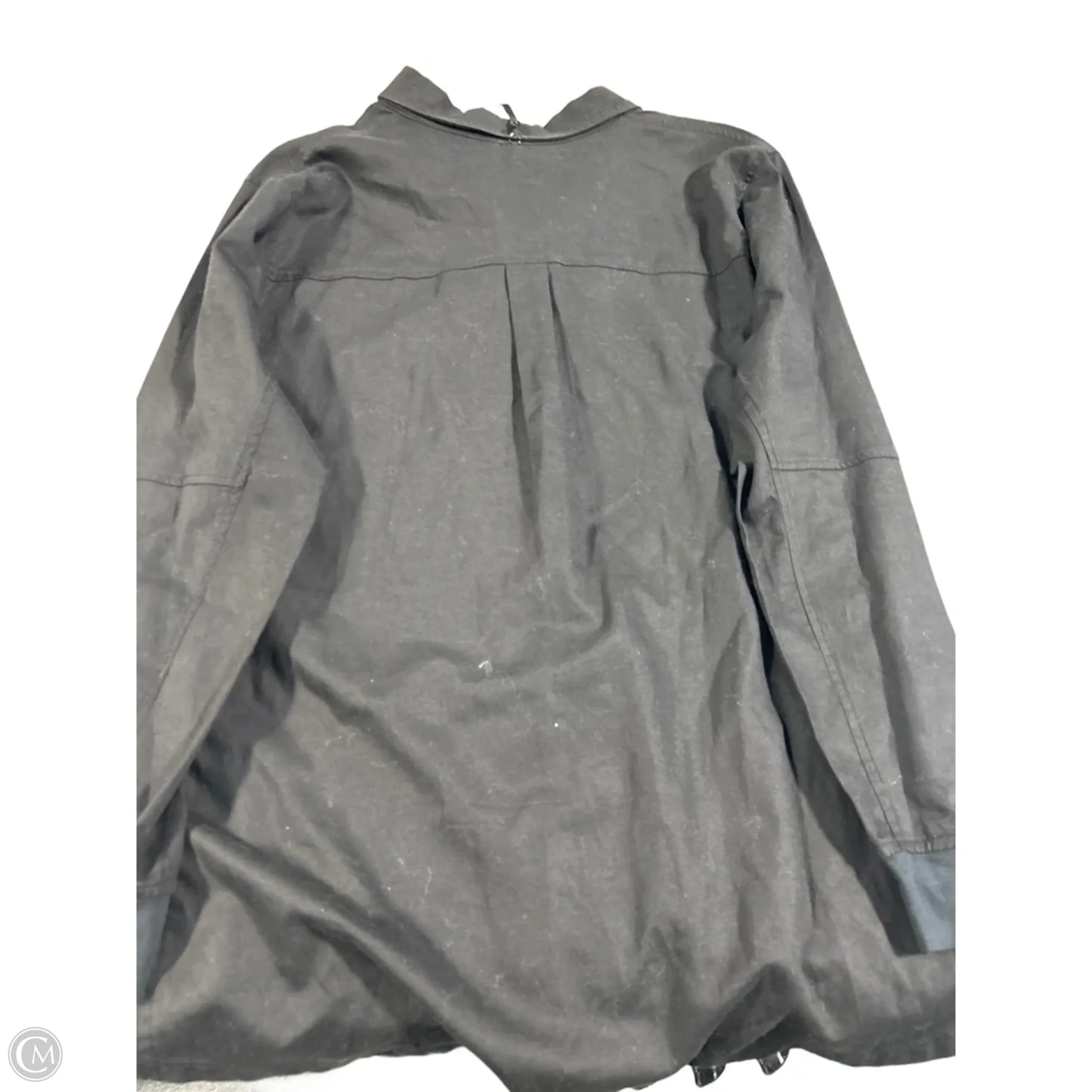 Top Long Sleeve By Cmb In Black, Size: Xl