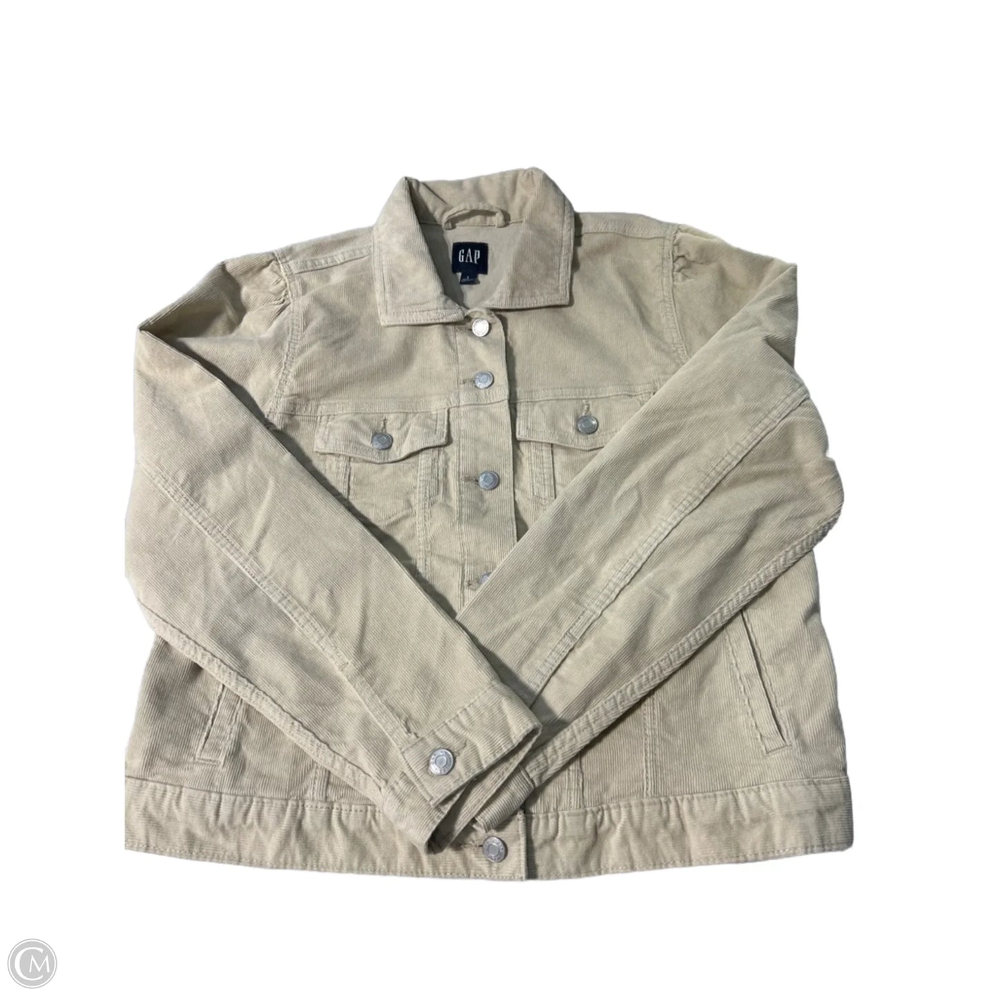 Jacket Other By Gap In Cream, Size: L