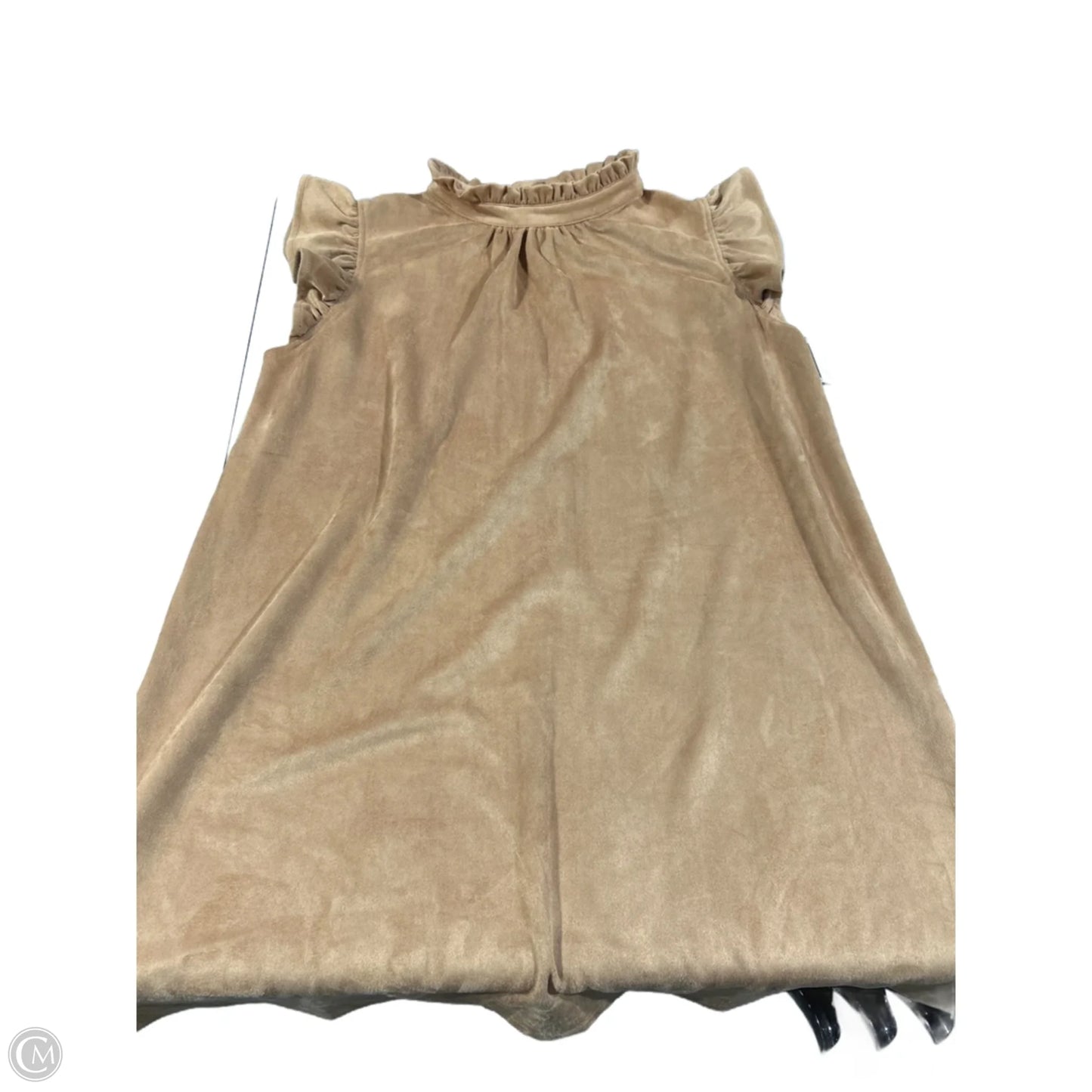 Dress Casual Midi By Voy In Tan, Size: M