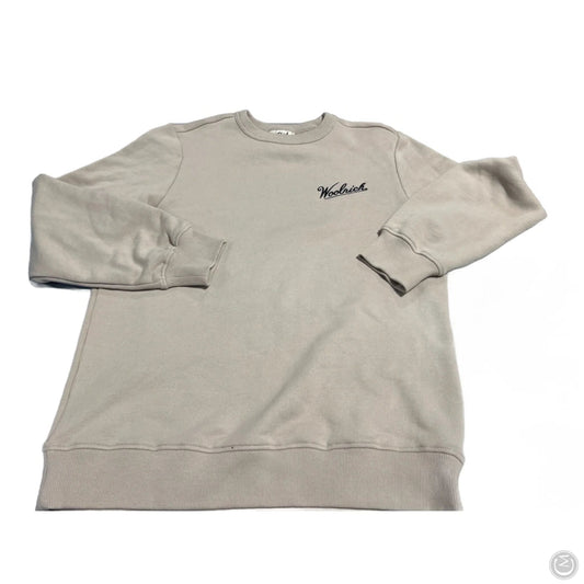 Top Long Sleeve By Woolrich In Tan, Size: S