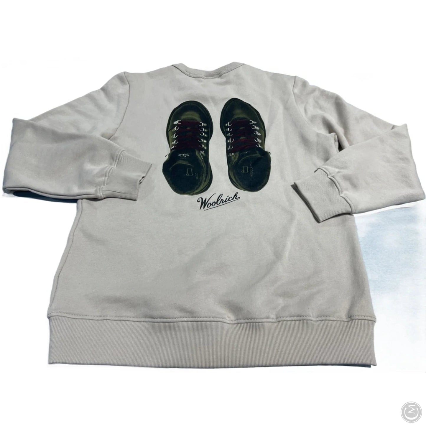 Top Long Sleeve By Woolrich In Tan, Size: S