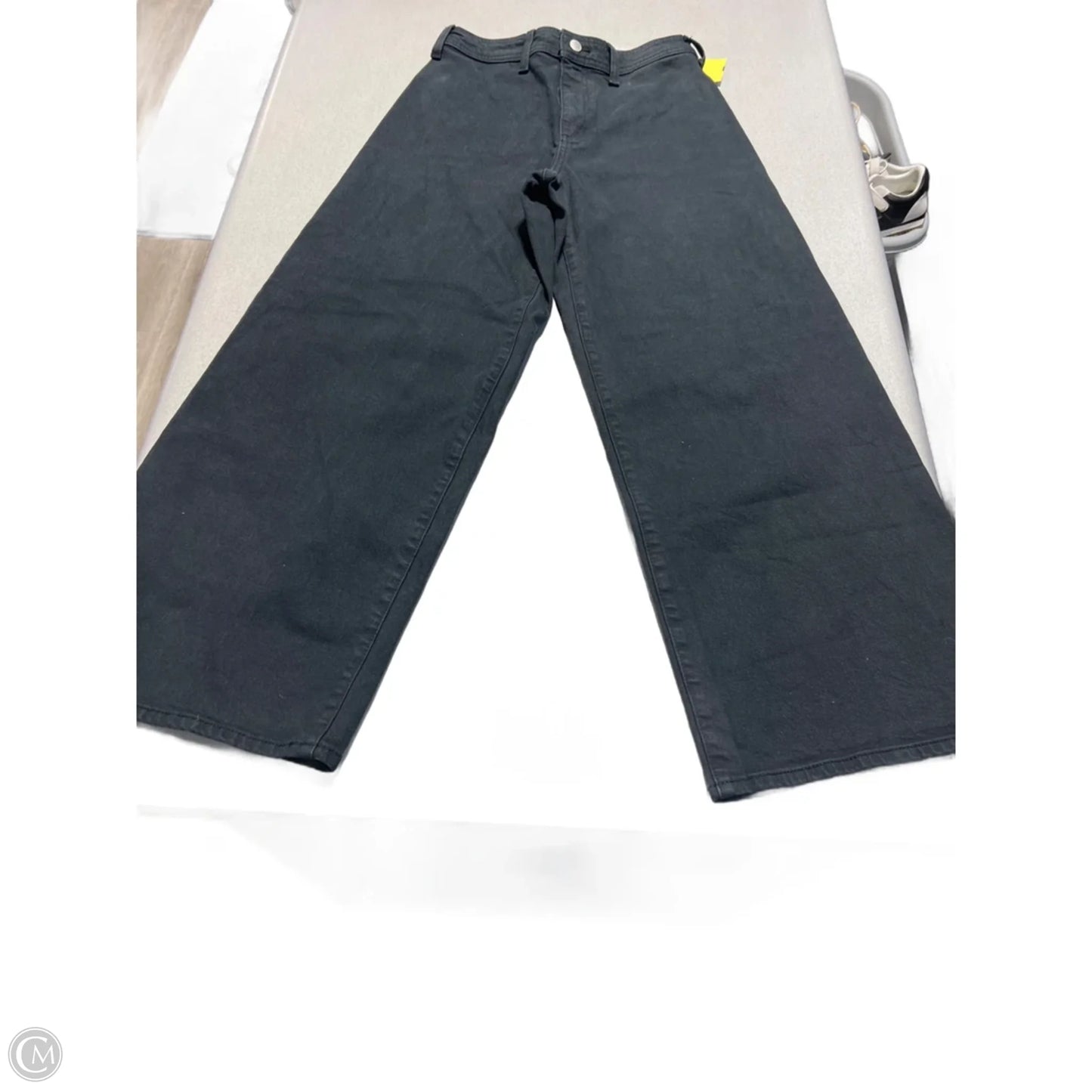 Jeans Wide Leg By Universal Thread In Black, Size: 4