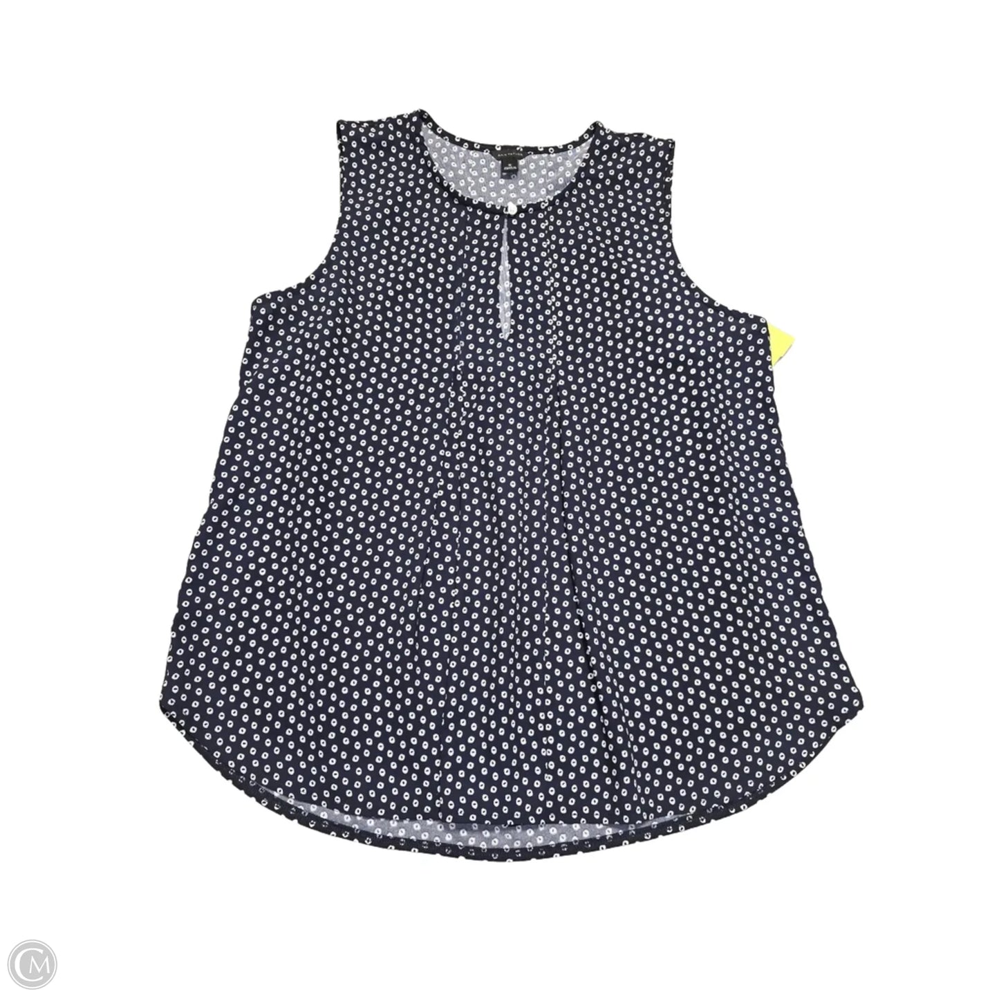 Top Sleeveless By Ann Taylor In Blue, Size: S